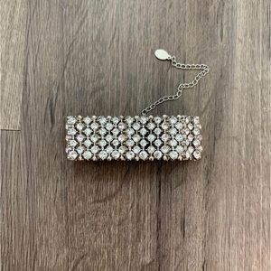 Crystal Bling Statement Choker